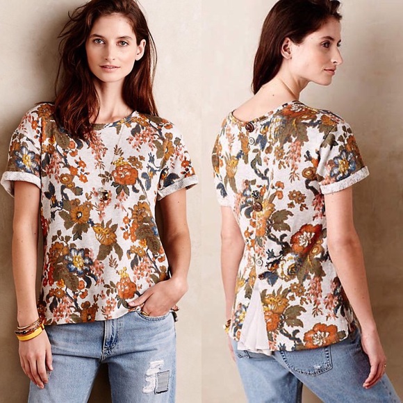 Anthropologie Tops - Anthropologie Saturday Sunday Rosewood Pullover